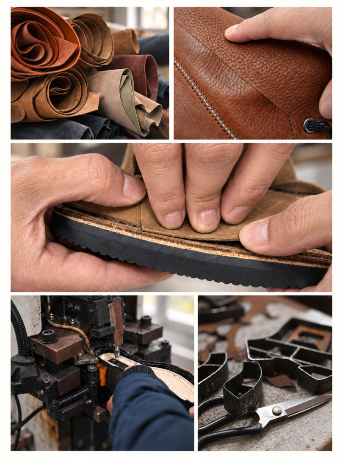 Crantaiger daily duty boot — stitchdown construction detail